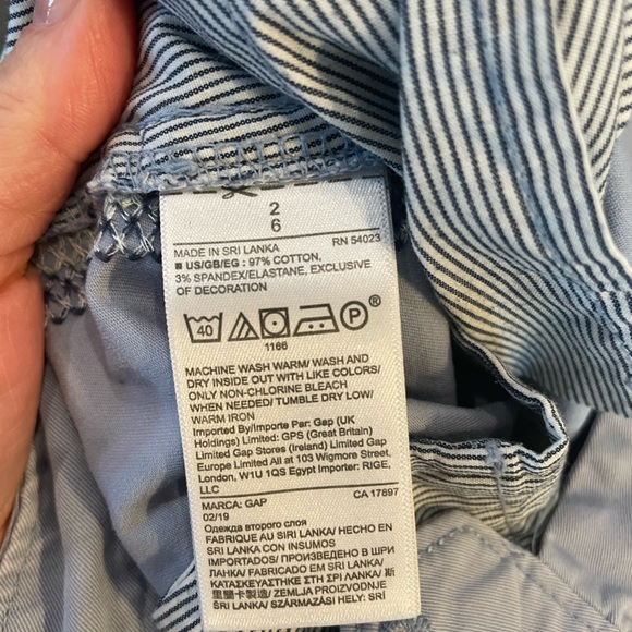 2 for price of 1!!!  Gap 3” inseam Shorts. Black and Light Blue - Picture 8 of 8